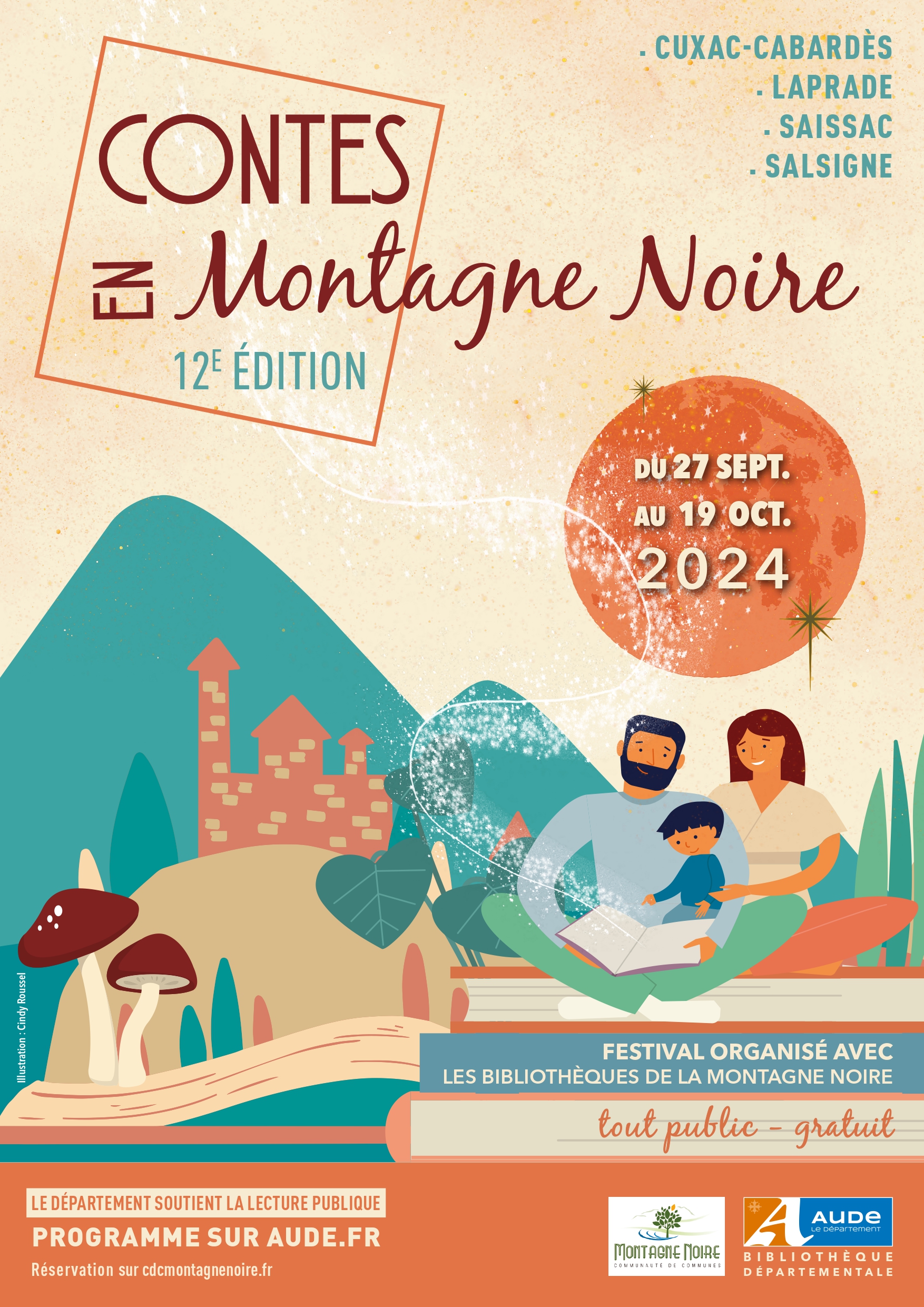 affiche contes en montagne noire