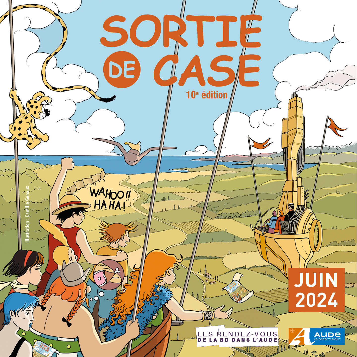 affiche sortie de case édition 2024